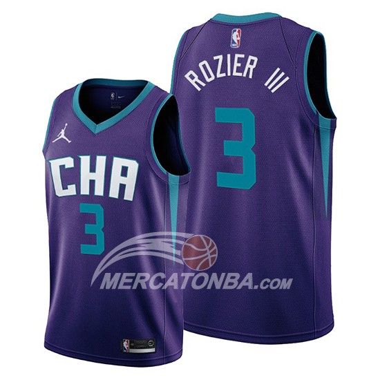 Maglia Charlotte Hornets Terry Rozier Iii Statement Edition Viola